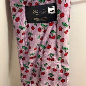 Rachel Roy Purple Cherry Blanket